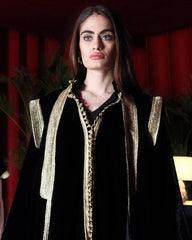 SHD X MASH - SHD Velvet Kaftan black