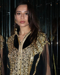 SHD X MASH - SHD Velvet Kaftan black