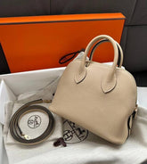 Hermes - mini bolide trench color - evercolor leather Gold hardware