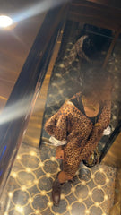 Mash X HQ - leopard pajama short & long set