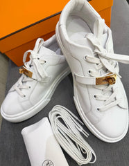 Hermes - sneaker blanc size 39