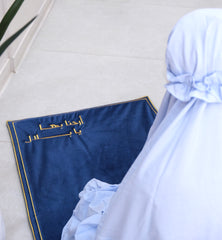Nofia X MASH - prayer set - thoub & mat أرحنا بها يا بلال - Royal blue