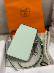 Hermes - Hac a box phone case - vert fizz