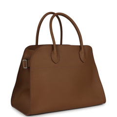 The row - Soft Margaux 12 Bag Rubber Calfskin Silver Hardware