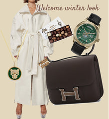 Timex X JA - GOOD KARMA WATCH - leather size 41