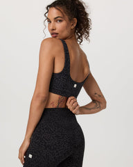 vuori - leopard sport bra