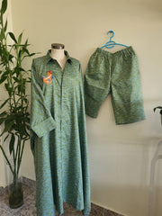 Mash X س ن د س - summer dress with short set - 2 colors