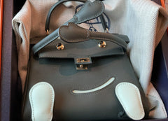Hermes - Kelly Doll Vert Fonce Vert Peppermint Swift Palladium hardware