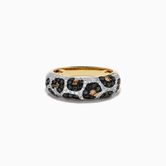 EF- leopard diamond ring