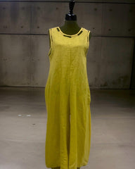 Shd X Mash - embroidery jumpsuit - Sand