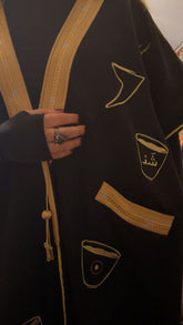 SHD X Mash - Khashta fleece soft besht - embroidered free size