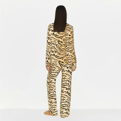 Skims- Bronze tiger print sleep set