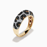 EF- leopard diamond ring