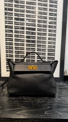 Hermes - 24/24 size 29 black gold HW