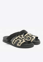 Hermes - CHYPRE SANDALS IN BEIGE ESQUISSE - size 39