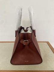 The row - margaux burghandy size 10 saddle leather