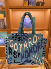 Goyard - Limited Edition Blue Sponge Terry PM Beach Tote, 2025