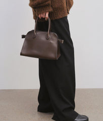 The row - Margaux size 10 - chestnut soft saddle leather