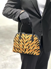 Hermes - Limited Edition Bolide 27 Tiger Black Swift Palladium hardware