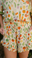 BH lounge women - farmer market short set🥕