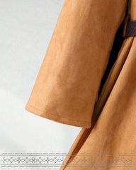 SHD X MASH - Kids suede camel Kaftan