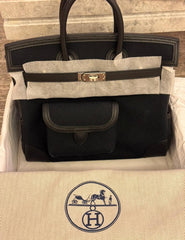Hermes - birkin 25 black cargo