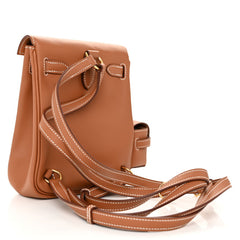 Hermes - Swift Kelly Jump Backpack Gold