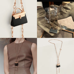 Hermes - precieux kelly long pendant