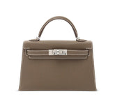 Hermes - kelly 20 taupe - PHW