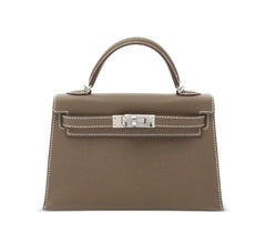 Hermes - kelly 20 taupe - PHW