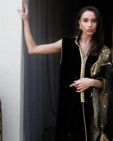 SHD X MASH - SHD Velvet Kaftan black