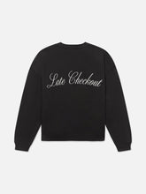 Ritz X frame - late checkout sweater- black
