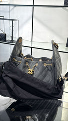 Chanel- small Hobo bag 25 - dark grey ( limited edition color)