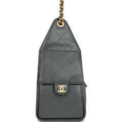 Chanel- small Hobo bag 25 - dark grey ( limited edition color)