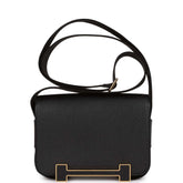 Hermes - Geta black maysor gold hardware