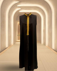 Shd X Mash - EID SHD sleevless kaftan - black