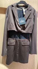 alo - corset blazer espresso