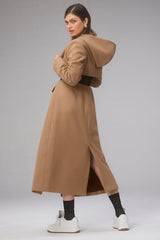 alo - long wool corset blazer