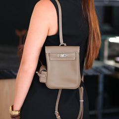 Hermes - kelly jump etoupe PHW