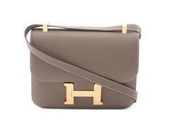 Hermes - Constance 18 etoupe - GHW