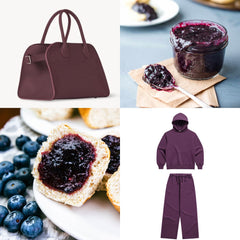 The row - Margaux size 10 - calfskin leather - Jam - new season color