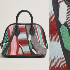 Hermes - BOLIDE 1923 MINI LA SELLE IMAGINAIRE BAG - black