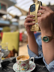 Timex X JA - GOLD emerald