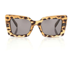 Celine- cat eye Leopard
