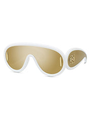 Loewe -wave MASK oversized sunglasses