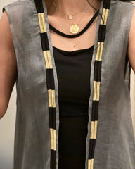 Shd X Mash - sleevless besht -gray -free size