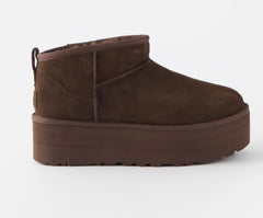 Ugg - ultra mini platform- cedar brown