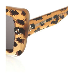 Celine- cat eye Leopard