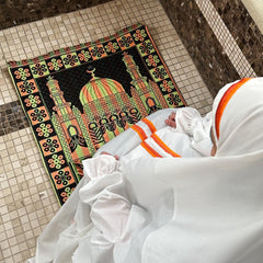 Žarbíya sponge colorful sejada and embroidery thoub