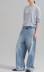 Frankie shop kane wide jeans -blue wash